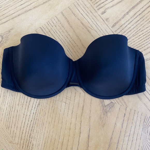 36D Black Strapless Bra La Senza - Picture 2 of 4